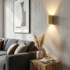 Fonir Licht omhoog & omlaag, Wandlamp Goud, 1-licht
