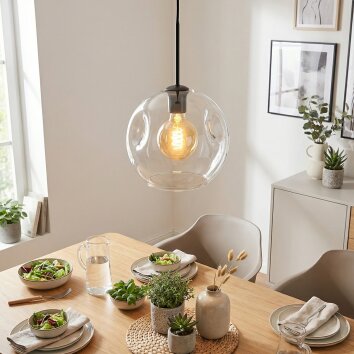 Ripoll Hanglamp, Kogellampje, Hanglamp Duidelijk, 1-licht