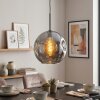 Ripoll Hanglamp, Kogellampje, Hanglamp Rookkleurig, 1-licht