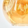Ripoll Hanglamp, Kogellampje, Hanglamp Amber, 1-licht