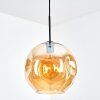Ripoll Hanglamp, Kogellampje, Hanglamp Amber, 1-licht