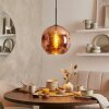 Ripoll Hanglamp, Kogellampje, Hanglamp Koperkleurig, 1-licht