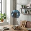 Ripoll Hanglamp, Kogellampje, Hanglamp Blauw, 1-licht