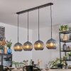 Koyoto Hanglamp, Kogellampje, Hanglamp Blauw, 4-lichts