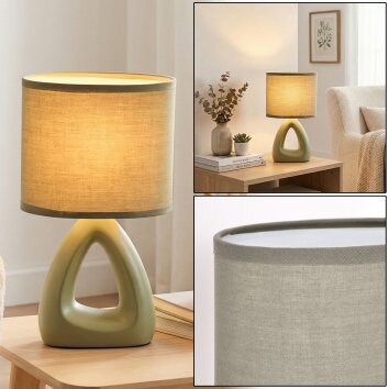 Garin Tafellamp Groen, 1-licht