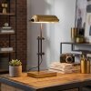 Gaven bankierslamp, Bureaulamp, Tafellamp Goud, Zwart, 1-licht