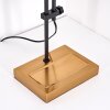 Gaven bankierslamp, Bureaulamp, Tafellamp Goud, Zwart, 1-licht