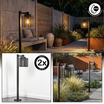 Horil Buitenlicht, Pad licht Zwart, 1-licht