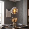 Ripoll Hanglamp, Kogellampje, Hanglamp Rookkleurig, 1-licht