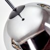 Ripoll Hanglamp, Kogellampje, Hanglamp Chroom, Rookkleurig, 1-licht
