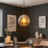 Ripoll Hanglamp, Kogellampje, Hanglamp Amber, 1-licht