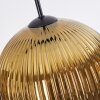 Koyoto Hanglamp, Kogellampje, Hanglamp Goud, 4-lichts