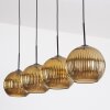 Koyoto Hanglamp, Kogellampje, Hanglamp Goud, 4-lichts