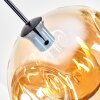 Ripoll Hanglamp, Kogellampje, Hanglamp Amber, Duidelijk, 1-licht