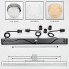 Koyoto Hanglamp, Kogellampje, Hanglamp Amber, Duidelijk, Rookkleurig, 3-lichts