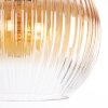 Koyoto Hanglamp, Kogellampje, Hanglamp Amber, Duidelijk, 4-lichts