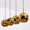 Ripoll Hanglamp, Kogellampje, Hanglamp Goud, 4-lichts