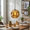 Ripoll Hanglamp, Kogellampje, Hanglamp Goud, 1-licht
