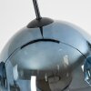 Koyoto Hanglamp, Kogellampje, Hanglamp Blauw, Duidelijk, 4-lichts