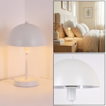 Veltri Tafellamp Wit, 1-licht