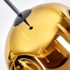 Ripoll Hanglamp, Kogellampje, Hanglamp Goud, Duidelijk, 1-licht