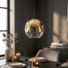 Ripoll Hanglamp, Kogellampje, Hanglamp Goud, Duidelijk, 1-licht