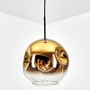 Ripoll Hanglamp, Kogellampje, Hanglamp Goud, Duidelijk, 1-licht