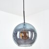 Koyoto Hanglamp, Kogellampje, Hanglamp 30 cm Blauw, 1-licht