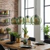 Koyoto Hanglamp, Kogellampje, Hanglamp Groen, 4-lichts