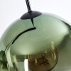 Koyoto Hanglamp, Kogellampje, Hanglamp Groen, Duidelijk, 4-lichts