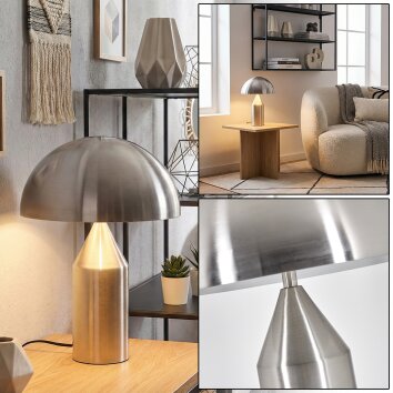 Rilon Tafellamp Nikkel mat, 2-lichts