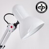 Nurmasuando Bureaulamp, Tafellamp LED Zwart, Wit, 1-licht