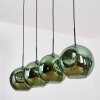 Ripoll Hanglamp, Kogellampje, Hanglamp Groen, 4-lichts