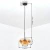 Mertola Hanglamp, Hanglamp Amber, 1-licht
