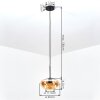 Mertola Hanglamp, Hanglamp Amber, 1-licht