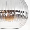 Koyoto Plafondlamp, Kogellampje 20 cm Duidelijk, Rookkleurig, 1-licht