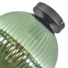 Koyoto Plafondlamp, Kogellampje 25 cm Groen, 1-licht