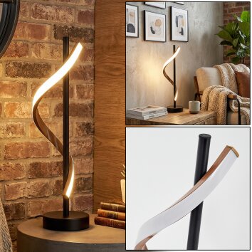 Solir Tafellamp LED Zwart, 1-licht