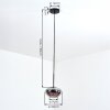 Mertola Hanglamp, Hanglamp Rookkleurig, 1-licht