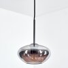 Mertola Hanglamp, Hanglamp Rookkleurig, 1-licht