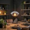 Mertola Hanglamp, Hanglamp Duidelijk, Rookkleurig, 1-licht