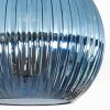 Koyoto Plafondlamp, Kogellampje 20 cm Blauw, 1-licht
