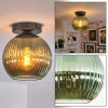 Koyoto Plafondlamp, Kogellampje 20 cm Groen, 1-licht