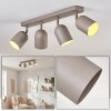Horen Plafondlamp, Plafondspot Zandkleurig, 4-lichts