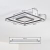 Hadel Plafondlamp LED Grijs, Wit, 1-licht