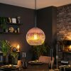 Ripoll Hanglamp, Kogellampje, Hanglamp Duidelijk, Koperkleurig, 1-licht