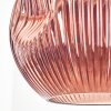 Ripoll Hanglamp, Kogellampje, Hanglamp Koperkleurig, 1-licht