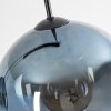Koyoto Hanglamp, Kogellampje, Hanglamp Blauw, Duidelijk, 3-lichts