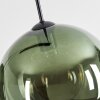 Koyoto Hanglamp, Kogellampje, Hanglamp Groen, 3-lichts