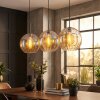 Koyoto Hanglamp, Kogellampje, Hanglamp Amber, 3-lichts